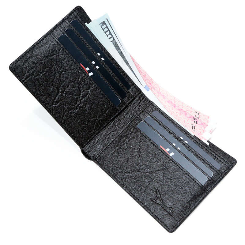 Doshi Classic Bifold Pinatex Sustainable Vegan Wallet - Image 3