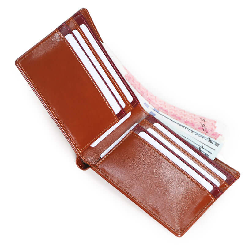 Classic Slim Vegan Bifold Wallet - Image 7