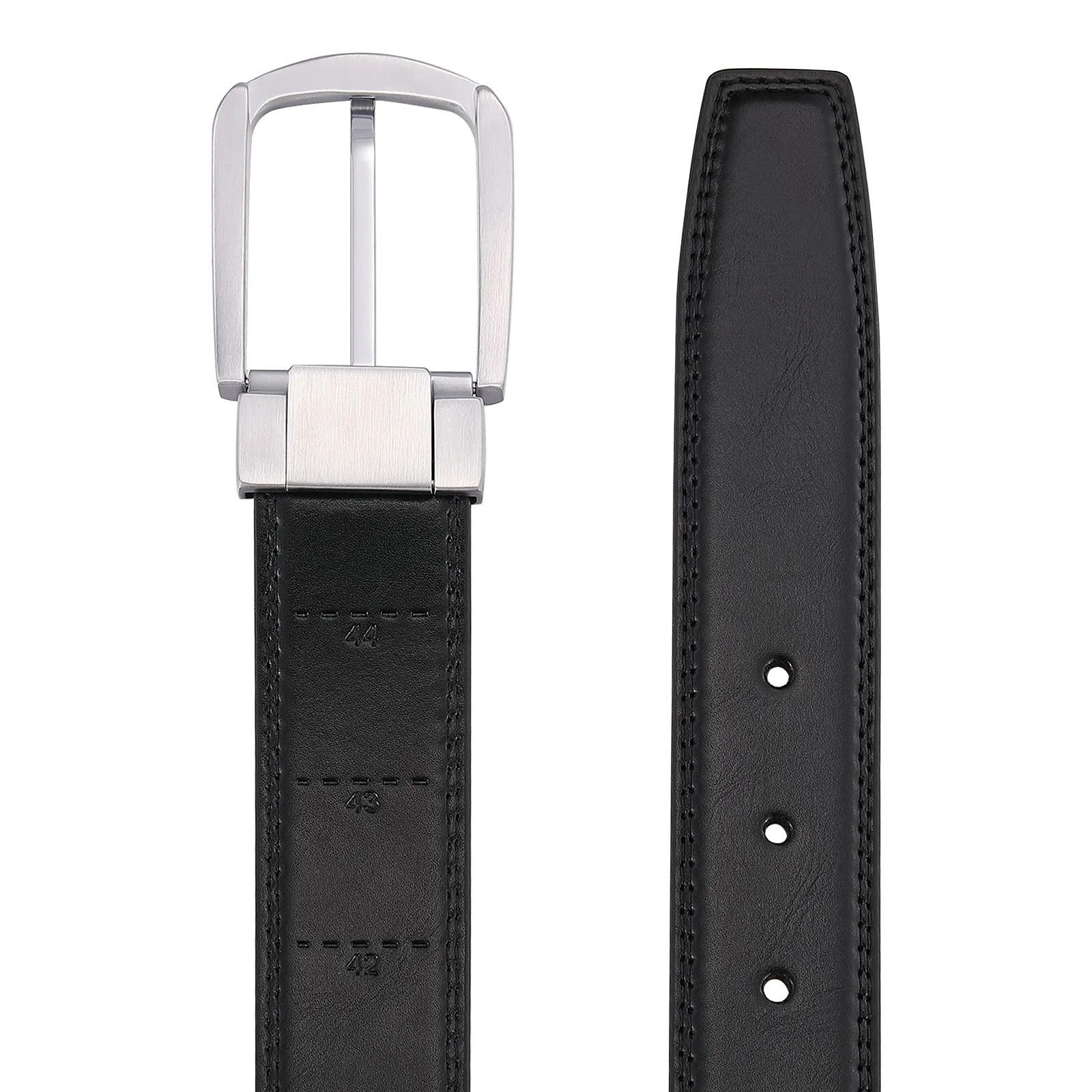 PRE-SALE - Forward SS - Cut to Fit Vegan Belt - Silver Buckle - Image 3