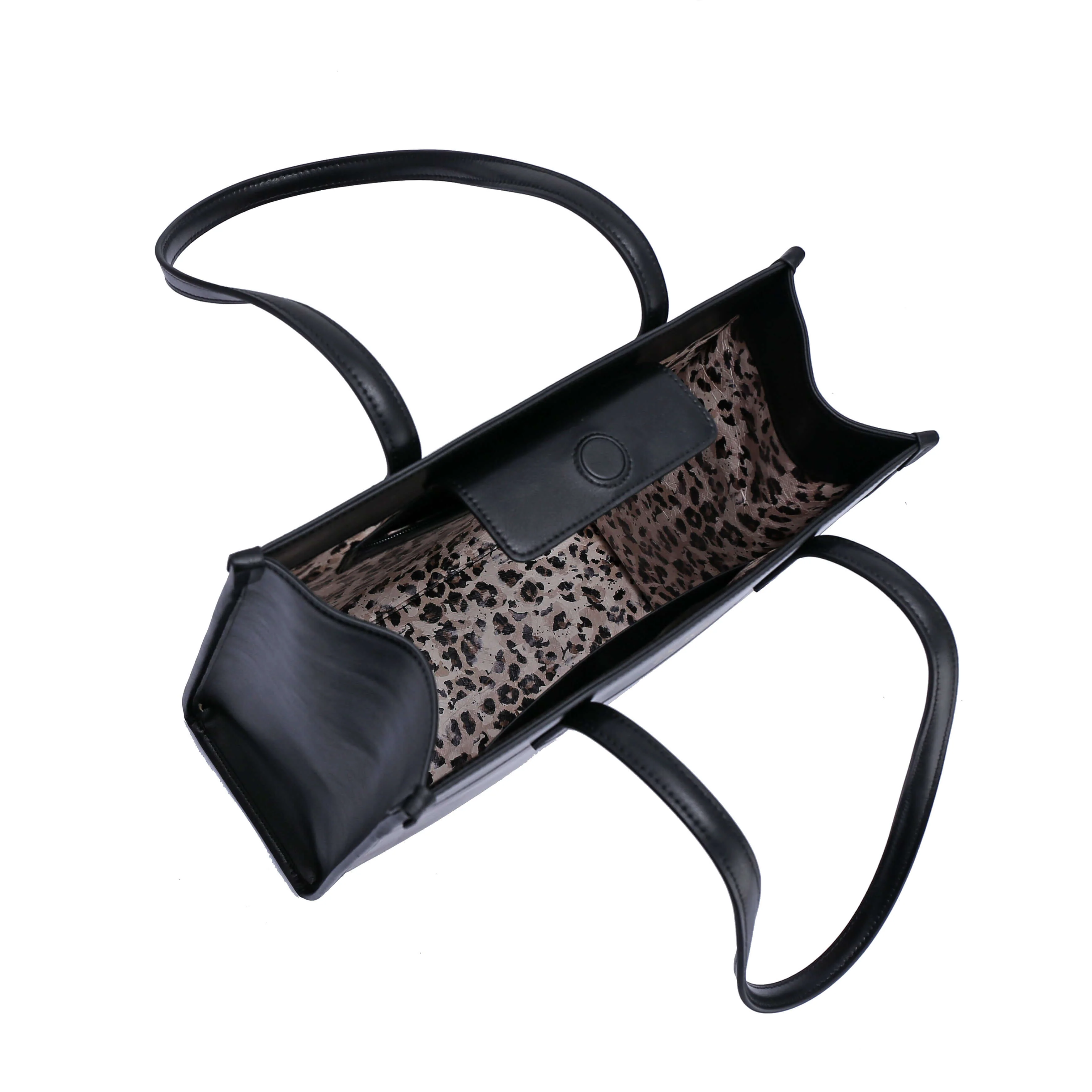 Portrait Tote 2 - Kraft Paper Vegan Tote - Image 6