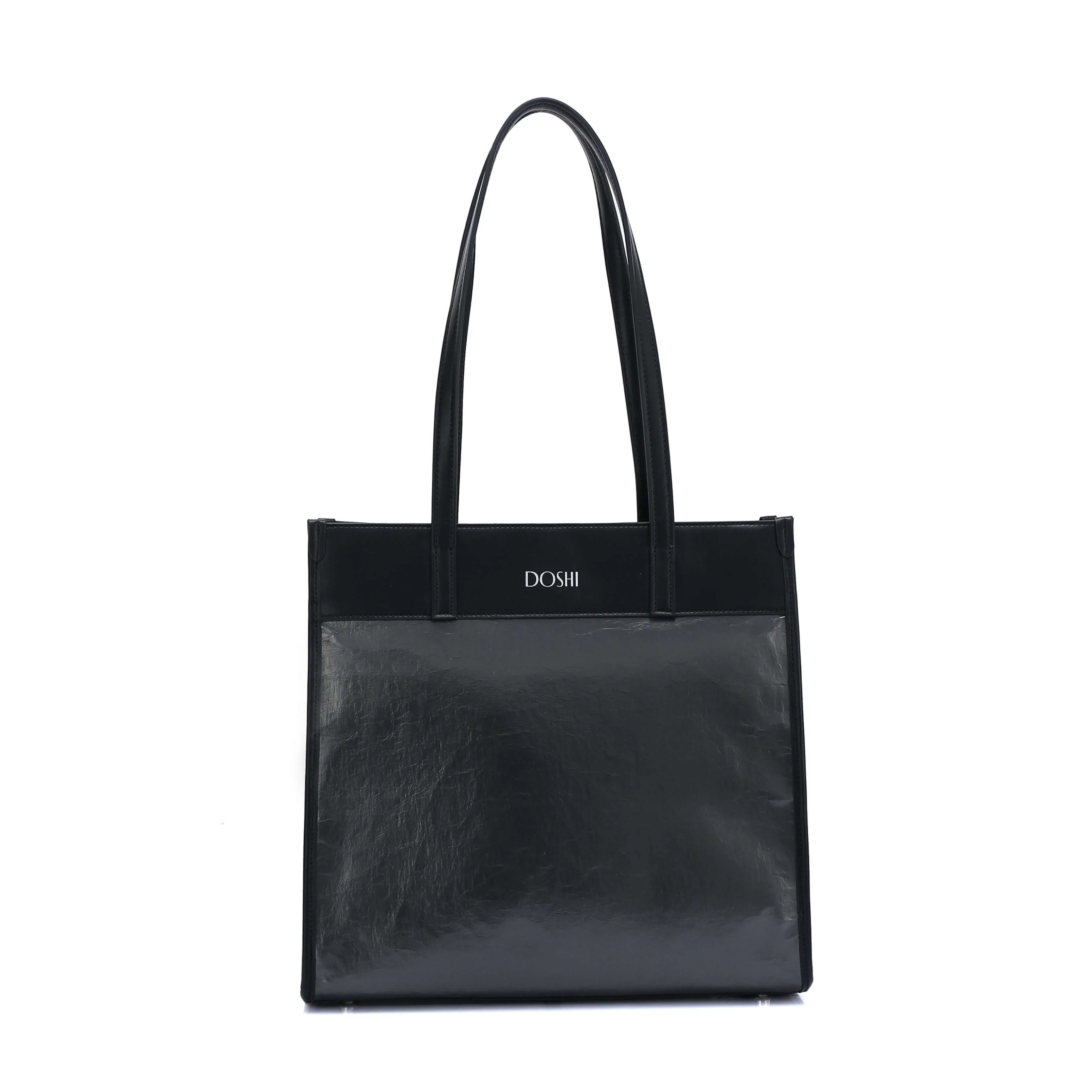 Portrait Tote 2 - Kraft Paper Vegan Tote - Image 7