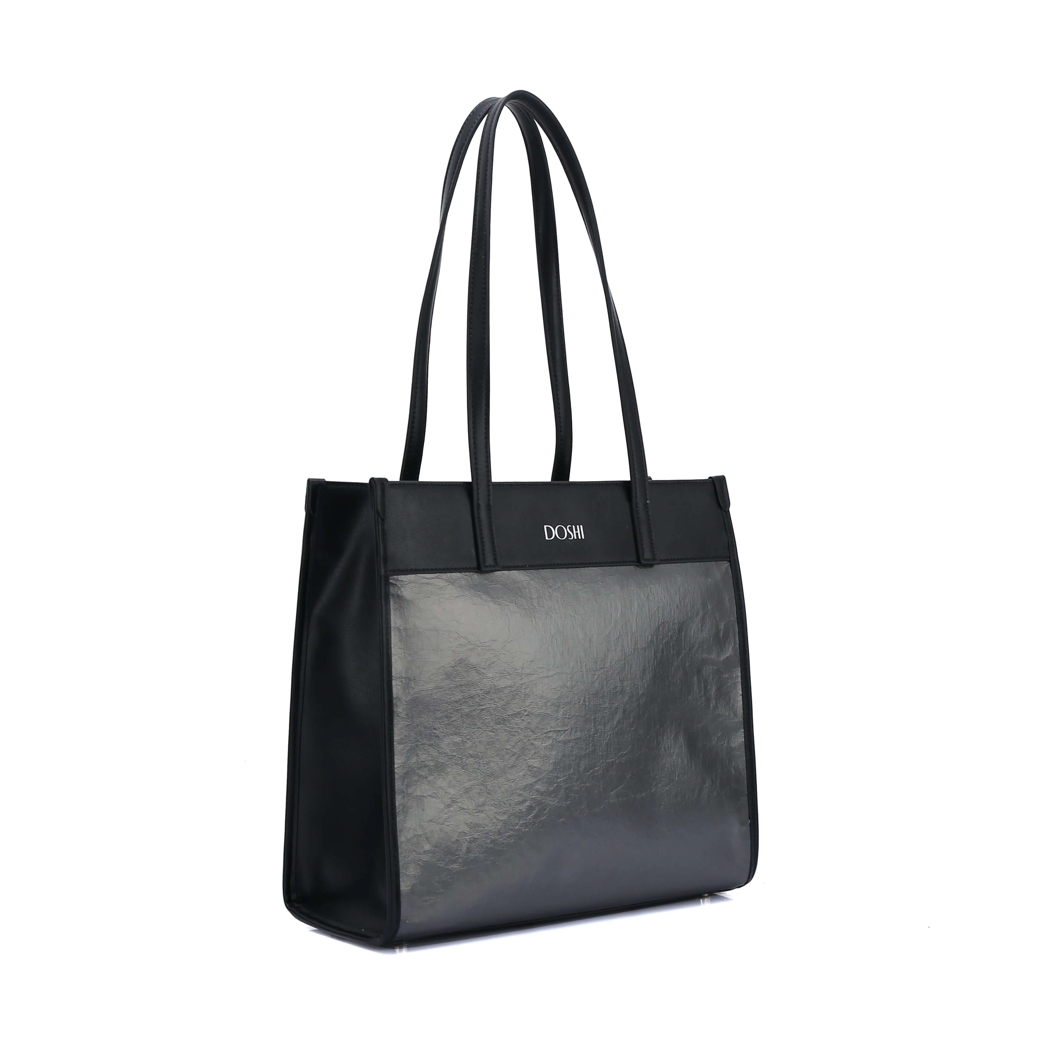 Portrait Tote 2 - Kraft Paper Vegan Tote - Image 8