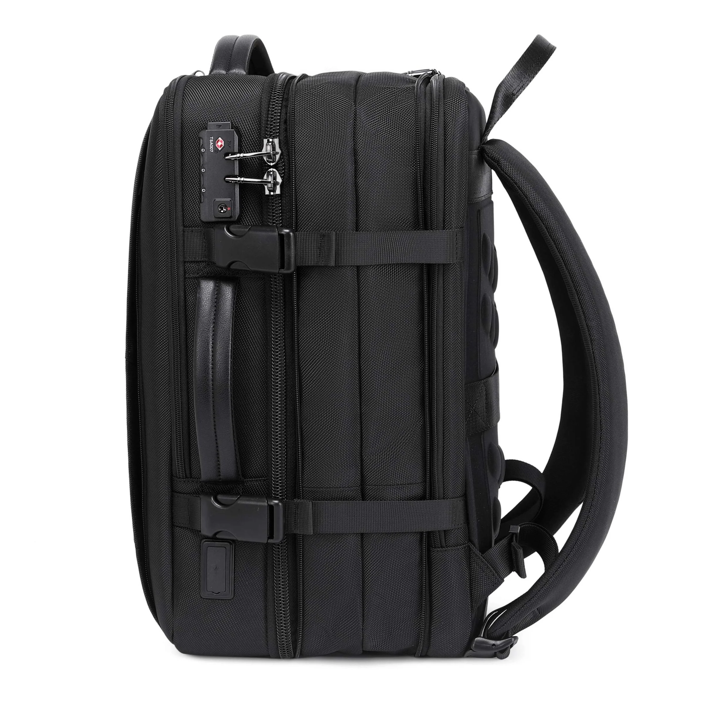 Pro Travel Vegan Backpack 401 - Expandable & Lock - Image 4