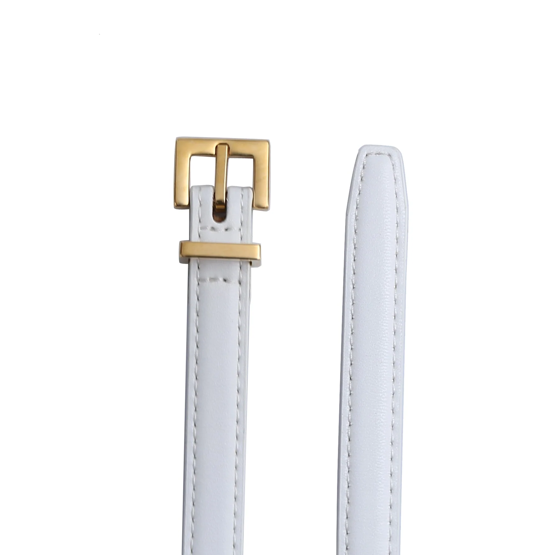Skinny Belt - Gold Buckle - Image 14