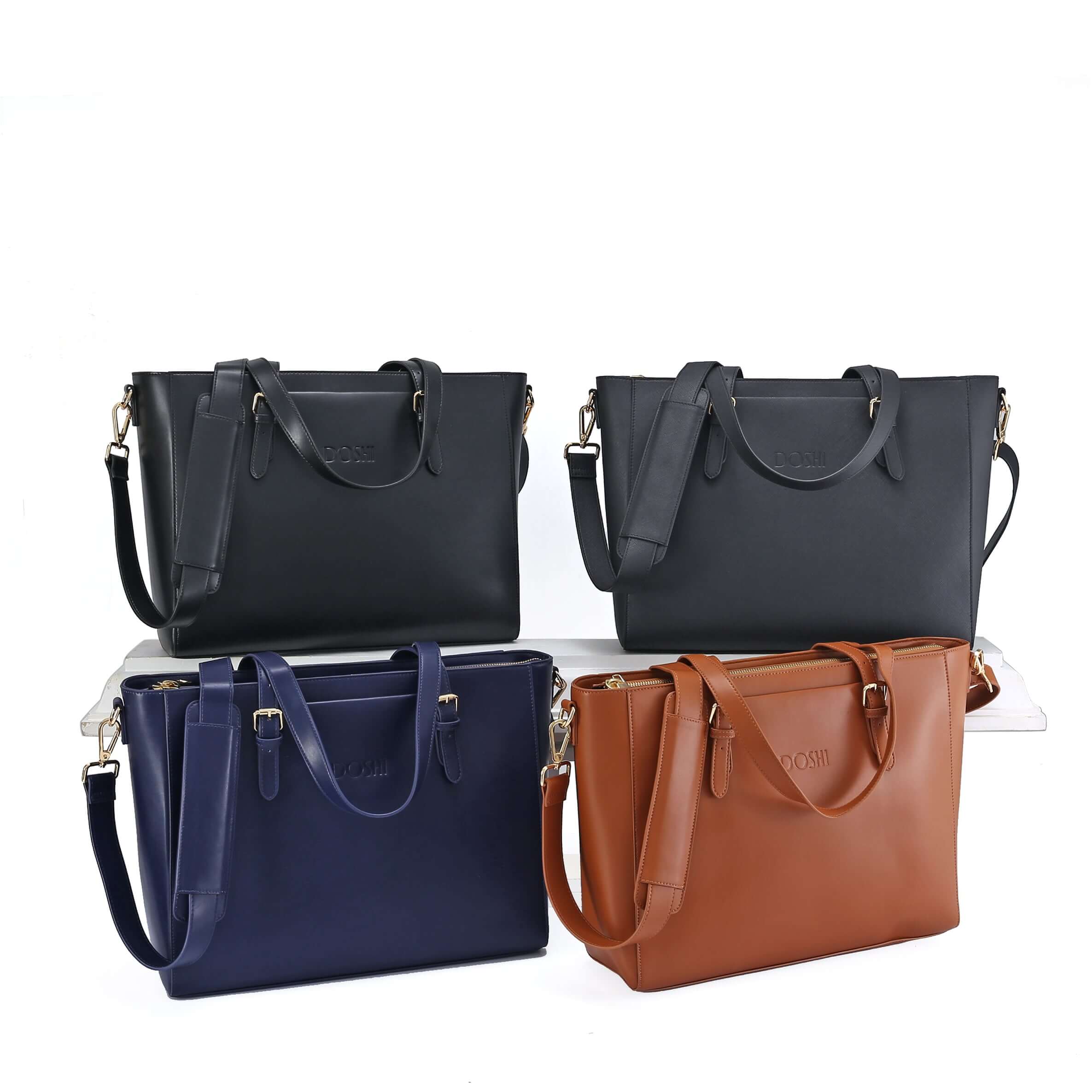 Professional Vegan Leather Work Tote - Image 9